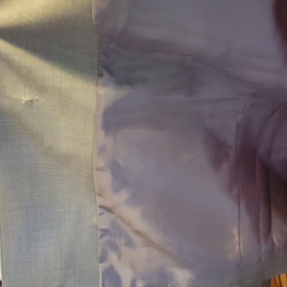 Kasper Separates light gray lined 2 button blazer jacket. Sz: 12 - Picture 4 of 4